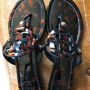 Authentic Tory Burch Miller Flip Flops